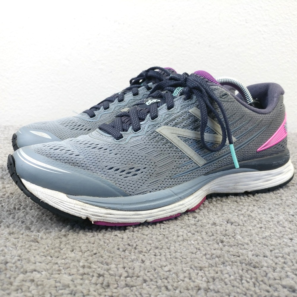 New Balance 880 V8 Womens Size 8.5 Running Shoes Gray Pink W880GX8 Sneaker